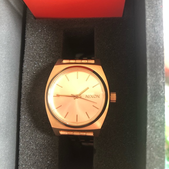 Ladies Rose Gold Nixon Watch - Picture 2 of 3